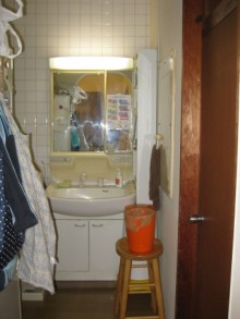 洗面化粧台交換工事 洗面化粧台交換工事